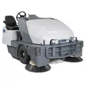 Nilfisk ride-on sweeper