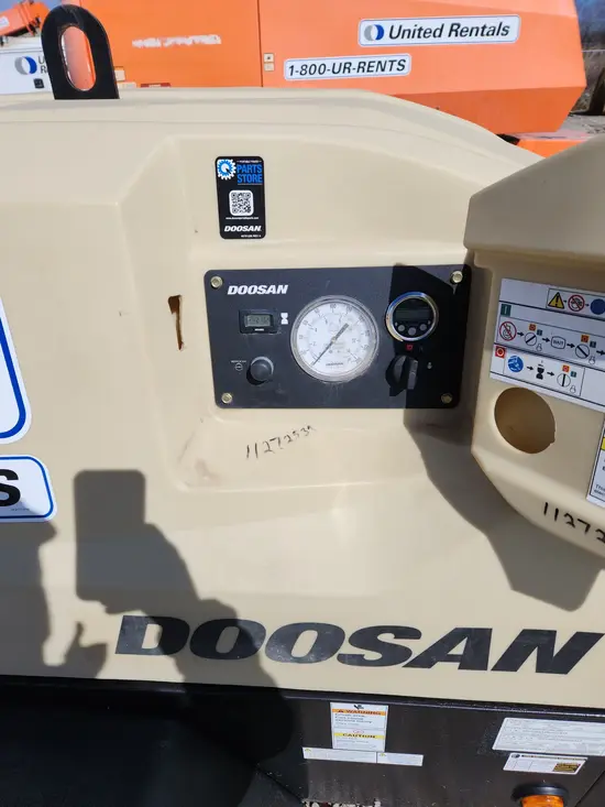 2021 Doosan C185WDO-T4F Air Compressor