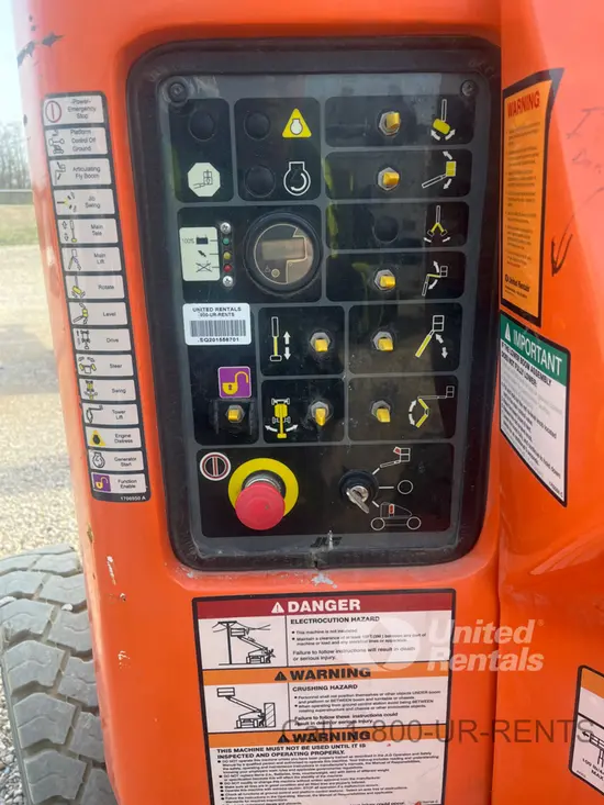 2017 JLG E450AJ Articulating Boom Lift