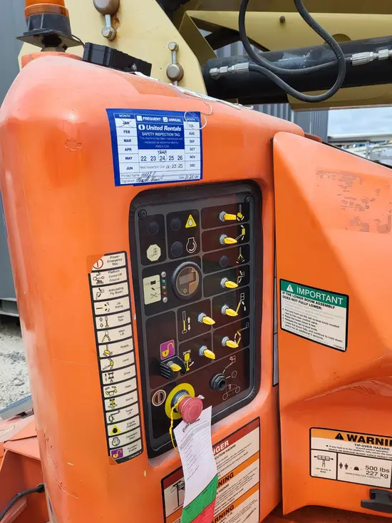 2017 JLG E450AJ Articulating Boom Lift