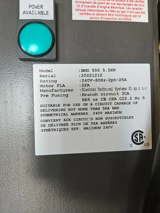 2023 Husqvarna BMG-555