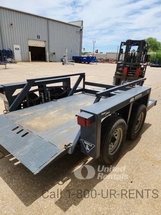 2021 JLG TRIPLE L 7610 Hydraulic Drop Deck Trailer