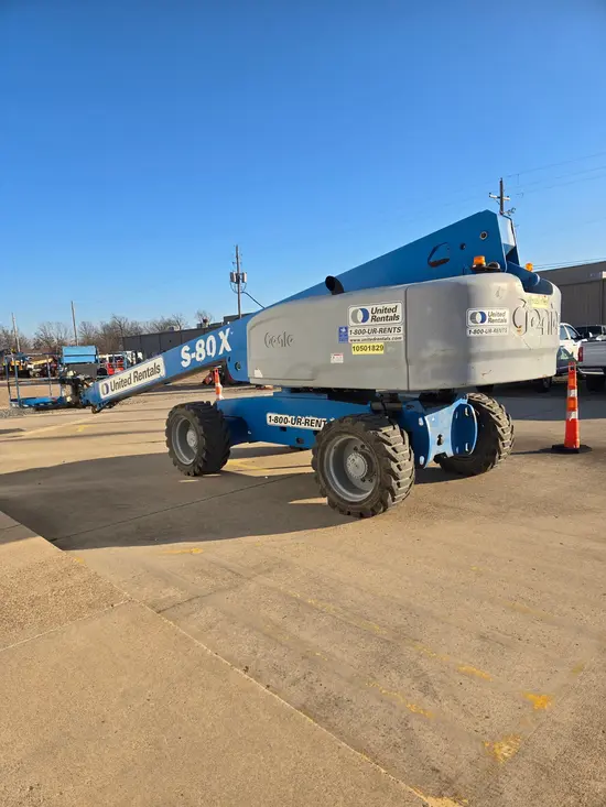 2016 Genie S-80X Boom Lift