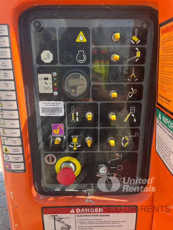 2017 JLG E450AJ Articulating Boom Lift
