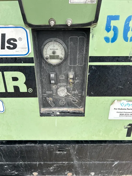 2018 Sullair 185DPQ-KU-T3 Air Compressor