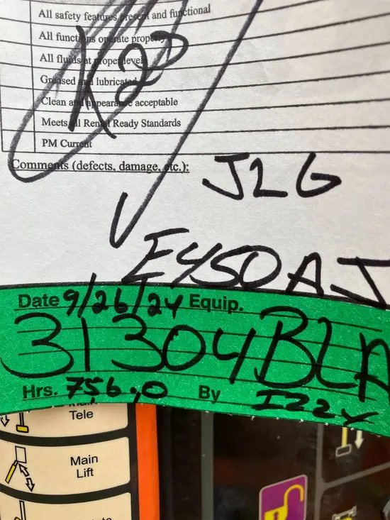 2016 JLG E450AJ Articulating Boom Lift