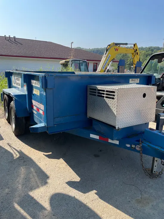 2018 Towmaster T-9HD 10FT GAS Dump Trailer