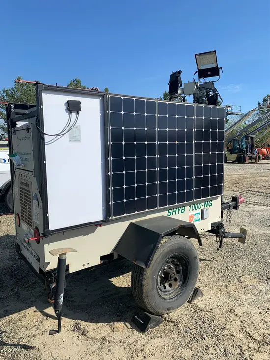 2020 Progress Solar Solutions SHYB1000VM800 Portable Light Tower
