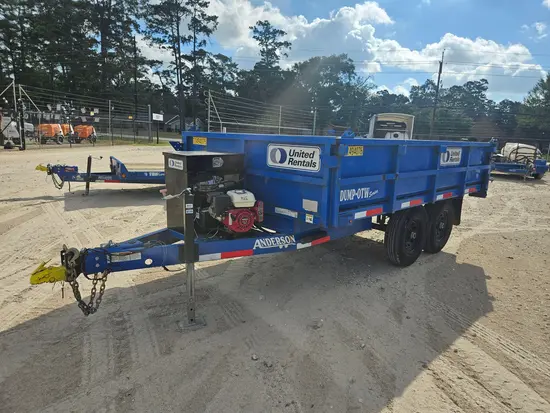 2021 Anderson Trailers D7126T Dump Trailer