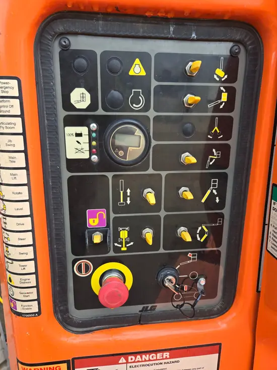 2017 JLG E450AJ Articulating Boom Lift
