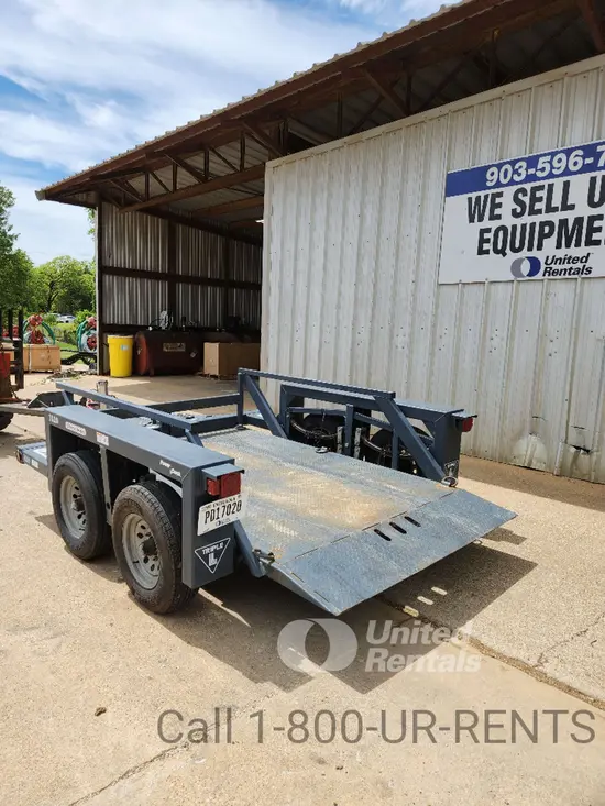 2021 JLG TRIPLE L 7610 Hydraulic Drop Deck Trailer