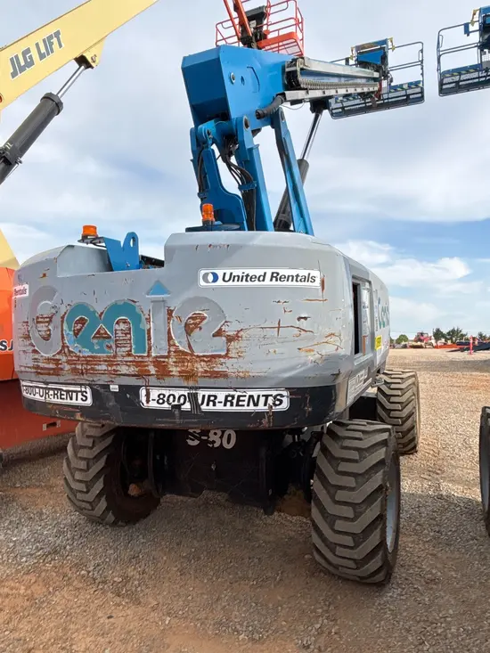 2017 Genie S-80X Boom Lift