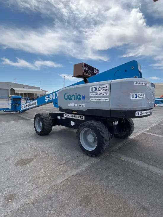 2017 Genie S-80X Boom Lift