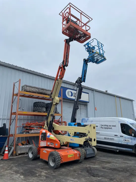 2017 JLG E450AJ Articulating Boom Lift