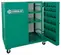 Green Greenlee Custom-stocked Gang Box/Toolbox, 35 cubic ft.