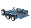 Gray JLG equipment trailer