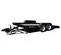 16 ft. Tilt Deck Flatbed Trailer, Tandem Axle