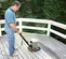 Black and silver ESSEX Orbital Floor Sander, 12 in. by 18 in.