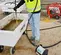 White and black MULTIQUIP Concrete Vibrator, 2 HP, 115V Electric Powered