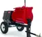 Red and black TORO Mortar Mixer, 8 cubic ft., Gas Powered