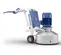 Silver and blue Blastrac Walk-Behind Concrete Grinder