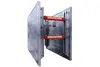 Gray and red Speedshore Aluminum Trench Box