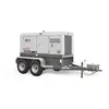Grey WACKER 106 kW Towable Generator, Diesel