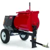 Red and black TORO Mortar Mixer, 8 cubic ft., Gas Powered