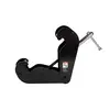 Black INGERRAND Hoist Beam Clamp, 5 Tons, 3 in.-12 in. Beam Flange Width