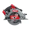 Red, black and gray MILWAUKEE Circular Saw, 7-1/4 in., Cordless, Electric Powered