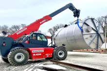 Magni Telehandler Winter