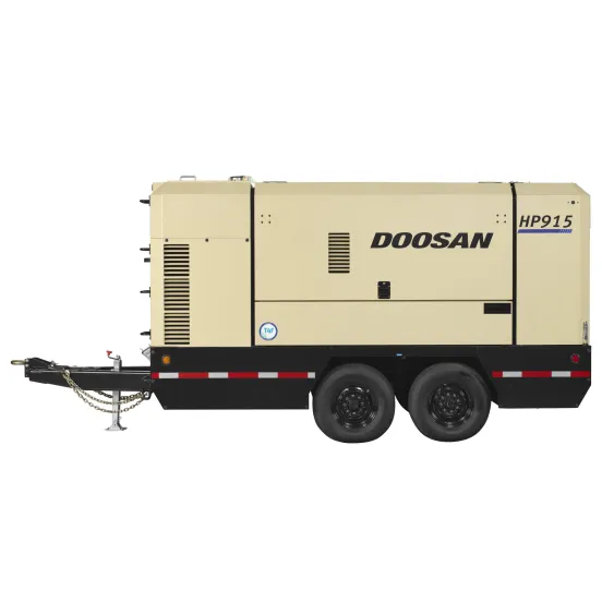 Beige Doosan Tier 4 compressor
