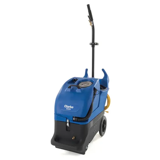 Blue Nilfisk water extractor for carpet