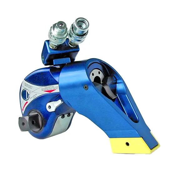 Blue HYTORC Torque Wrench, 1 in. Square Drive, Hydraulic Powered