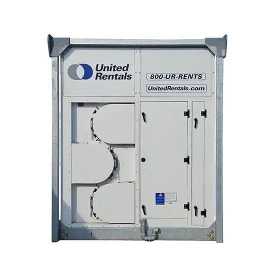 Gray CAPS 40-Ton Industrial Air Conditioner With Heat, 460V