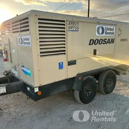 2019 Doosan XP825/HP750WCU Air Compressor