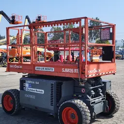 2016 Skyjack SJ6826RT Rough Terrain Scissor Lift