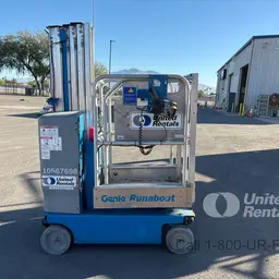2017 Genie GR-20 Self-Propelled One-Person Lift