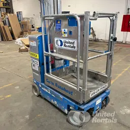2019 Genie GR-20 Self-Propelled One-Person Lift