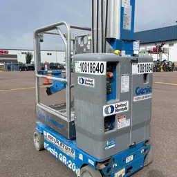 2018 Genie GR-20 Self-Propelled One-Person Lift