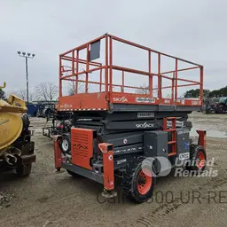2017 Skyjack SJ8841RT Rough Terrain Scissor Lift