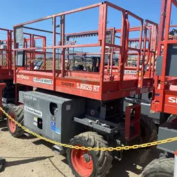 2016 Skyjack SJ6826RT Rough Terrain Scissor Lift
